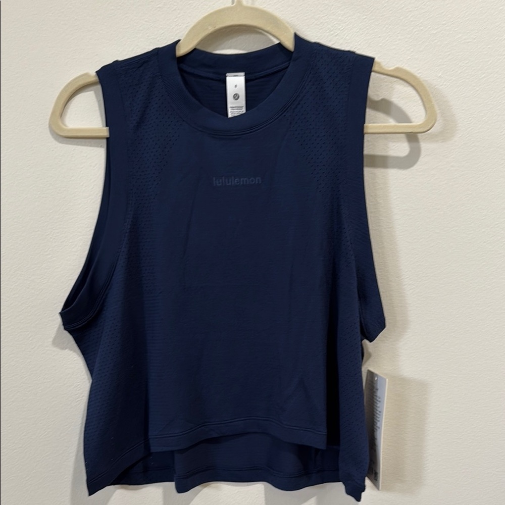 lululemon athletica Navy Tank Top